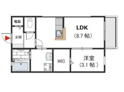 ラヴィ・クレールの間取り画像