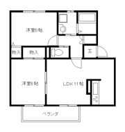 アットソレイユの間取り画像