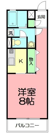 グリーンハイツ茅ヶ崎の間取り画像