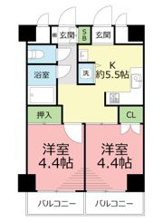 アーバンヒルズ湘南平塚第2の間取り画像