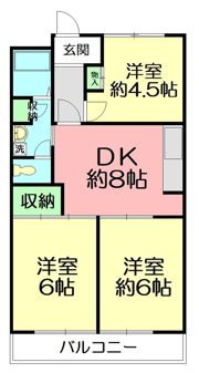 第25明智ビルの間取り画像