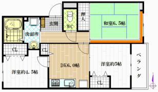 サニープラザの間取り画像