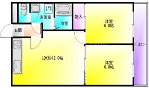 寿緑ヶ丘マンションの間取り画像