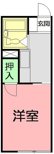 ピースハウスIの間取り画像