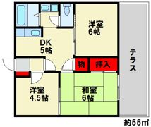 グレイスハイツの間取り画像