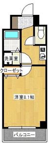 エスペランス白木原の間取り画像