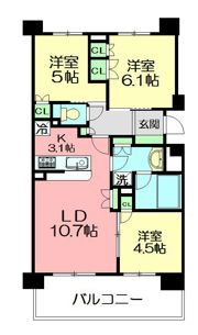 パークアクシス大船の間取り画像