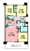 パークアクシス大船の間取り画像