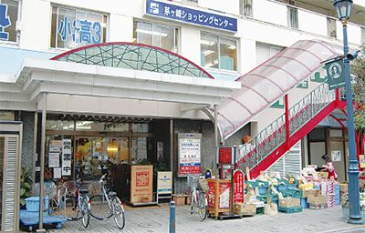 近くの茅ヶ崎ショッピングセンターまで428m(徒歩6分)