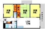 サンハイツ公園通りの間取り画像