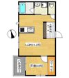エリーナプラザ梅林駅前IIの間取り画像