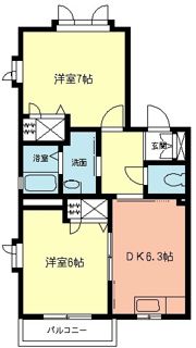 スクエアIの間取り画像