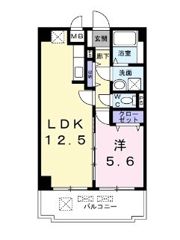 メゾン ド ボヌール 上尾の間取り画像