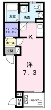 グラディートの間取り画像