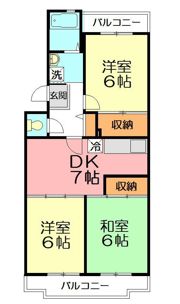 鎌倉グリーンヒルズの間取り画像