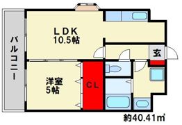 パークサイド暁の間取り画像