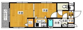 コンフォートベネフィス別府1の間取り画像