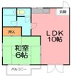 ハイネスの間取り画像