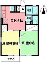 レジデンテ・クラロCの間取り画像