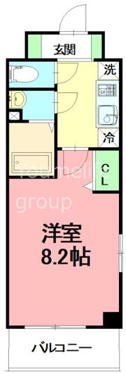 リブリ・La glycine（リブリ・ラ・グリシーヌ）の間取り画像
