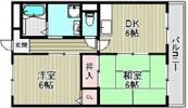 エトワールヴィル-R八尾末広町の間取り画像