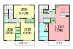 クレールNの間取り画像