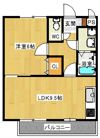 アムール レオの間取り画像