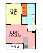 サニーハイツ茅ヶ崎の間取り画像