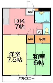 シゲタコテージ共恵の間取り画像