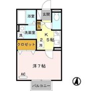 サンクレール志紀の間取り画像