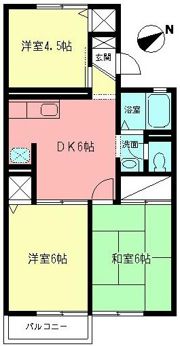 グリーンハイツ駒形の間取り画像