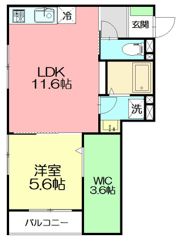Maison West（メゾンウエスト）の間取り画像