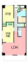 クレール見取の間取り画像