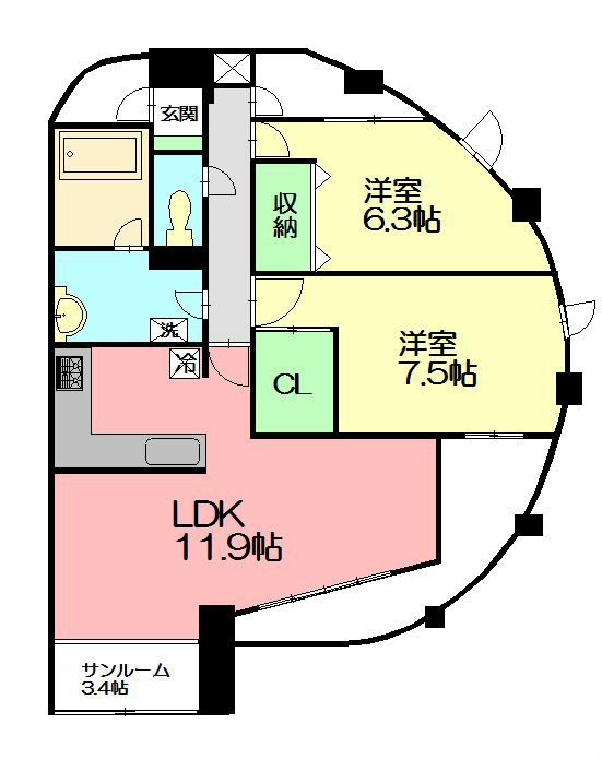 間取図