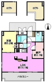 シェルコートの間取り画像