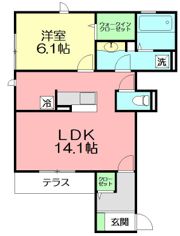 グレイスの間取り画像