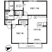 ラパン久宝寺の間取り画像
