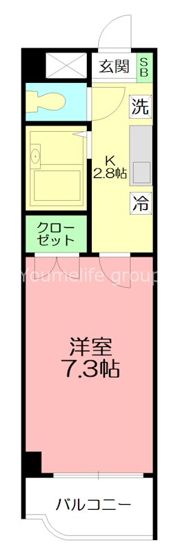 サニープラザの間取り画像