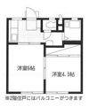 メゾンカミーリアの間取り画像