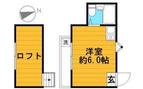 シャルム西国立の間取り画像
