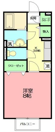 マ・メゾンASUKAIIIの間取り画像