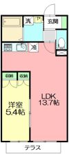 Raffinato湘南（ラフィネートショウナン）の間取り画像