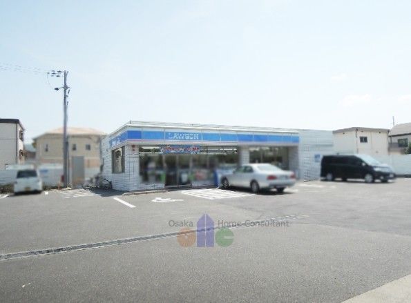 近くのローソン 八尾弓削町店まで296m（徒歩4分）