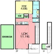 プリマクラッセIIの間取り画像