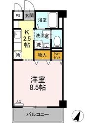シュクレ大船の間取り画像