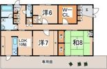 ミルヴェールの間取り画像