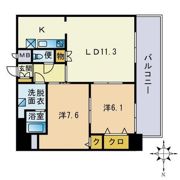 ルモール大橋の間取り画像