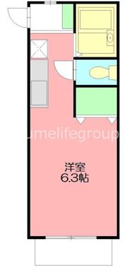 アムール湘南の間取り画像