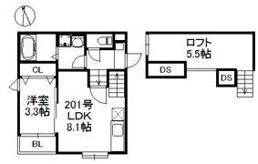 スカイピア大橋の間取り画像