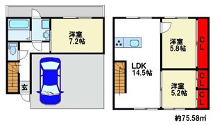 YCN筑前 regalo famigliaの間取り画像